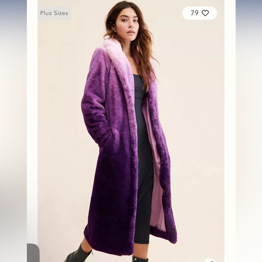 Unreal Fur Melting Moment Faux Fur Coat